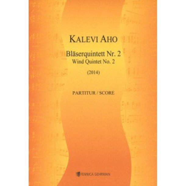 Bl&auml;serquintett Nr. 2 (2014) : Wind Quintet No. 2