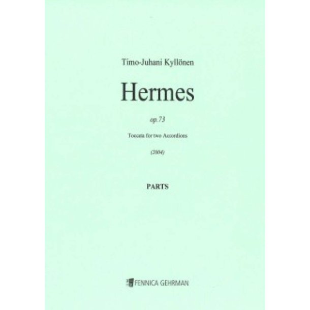 Hermes op. 73 : Toccata for Two Accordions