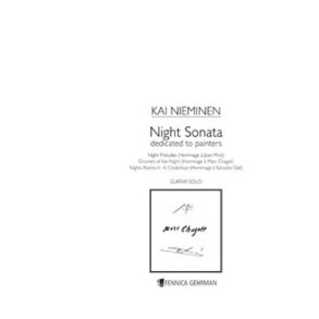 Night Sonatas : Dedicated To Painters