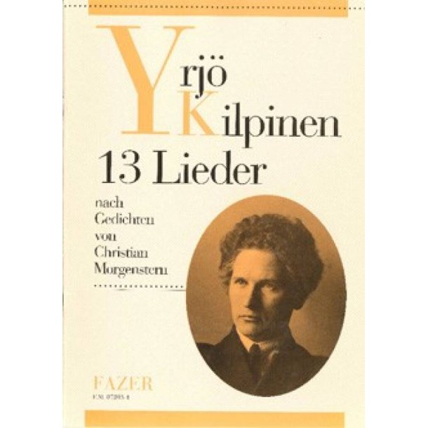 13 Lieder : nach Gedichten von Ch. Morgenstern