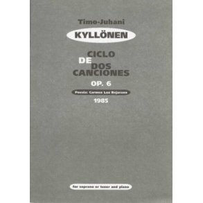 Ciclo de dos Canciónes op. 6