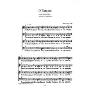 Gloria Patri Opus 17/9 Sanctus