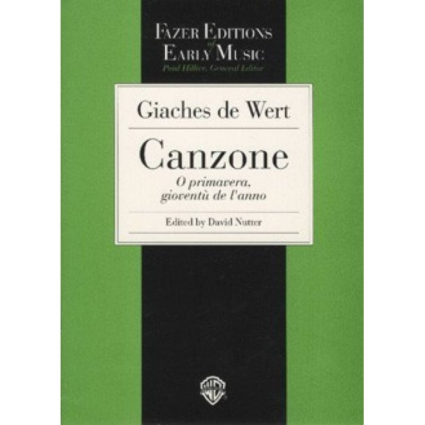 Canzone O Primavera, giovent&ugrave; de l'anno