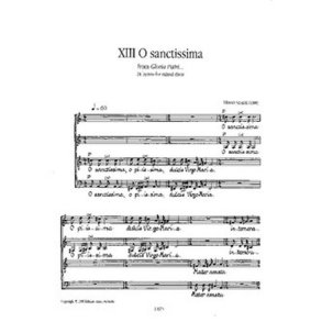 Gloria Patri Opus 17/13 O Sanctissima