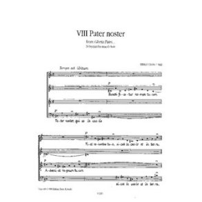 Gloria Patri Opus 17/8 Pater Noster