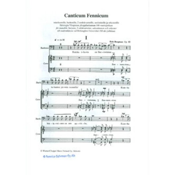 Canticum fennicum (Ch18) op. 62