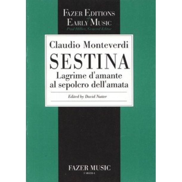 Sestina: Lagrime d'amante al sepolcro dell'amata