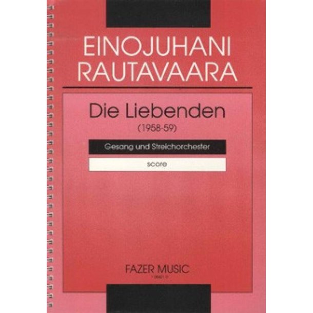 Die Liebenden op. 13 : 4 Gedichte nach Rainer Maria Rilke
