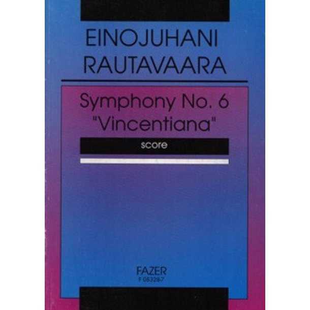 Symphonie Nr. 6 : Vincentiana
