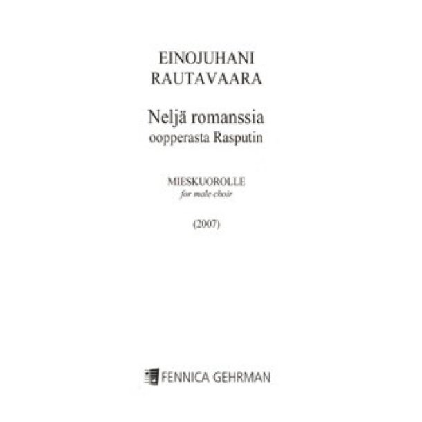 Nelj&auml; Romanssia : Four Romances