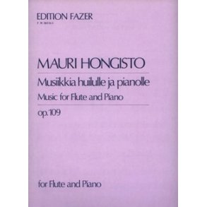 Musiikkia huilulle ja pianolle op. 109 : Music for Flute and Piano