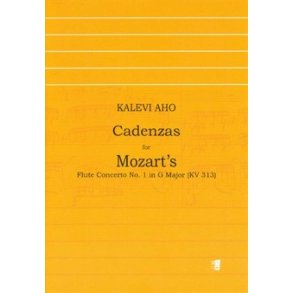 Cadenzas For Mozart's Flute Concerto No.1 KV 313