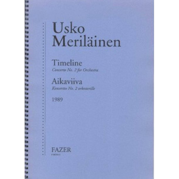 Aikaviiva : Concerto No. 2 for Orchestra