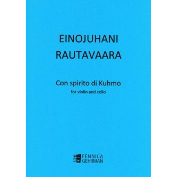 Con Spirito Di Kuhmo : For Violin And Cello
