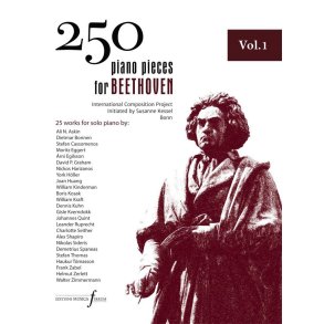 250 Piano Pieces For Beethoven - Vol. 1