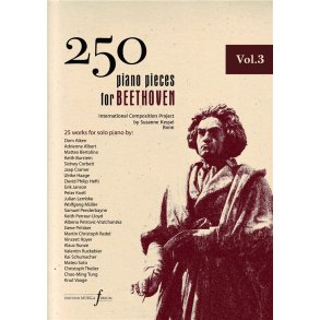 250 Piano Pieces For Beethoven - Vol. 3
