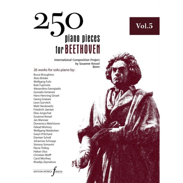 250 Piano Pieces For Beethoven - Vol. 5