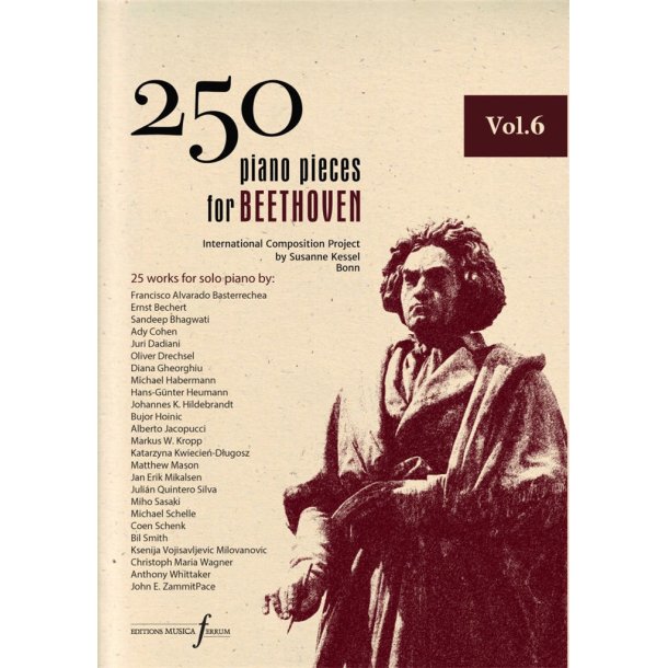 250 Piano Pieces For Beethoven - Vol. 6