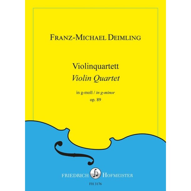 Violinquartett : in g-moll, op. 89