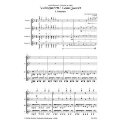 Violinquartett : in g-moll, op. 89
