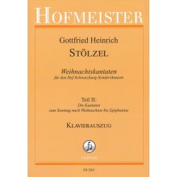 Weihnachtskantaten - Teil 2 : F&uuml;r den Hof Schwarzburg-Sondershausen / KlA