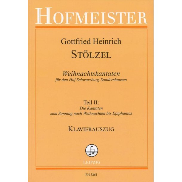 Weihnachtskantaten - Teil 2 : F&uuml;r den Hof Schwarzburg-Sondershausen / KlA