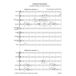 Konzert-Ouverture f&uuml;r gro&szlig;es Orchester