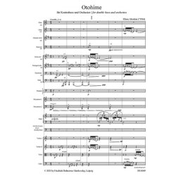 Otohime f&uuml;r Kontrabass und Orchester