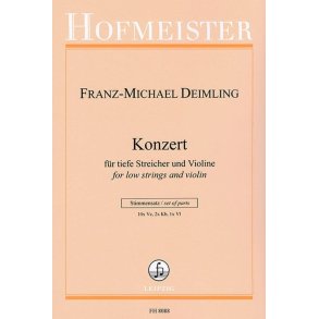 Konzert für tiefe Streicher und Violine