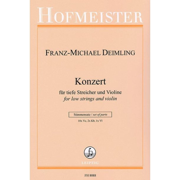 Konzert f&uuml;r tiefe Streicher und Violine