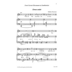 Was war? : Drei Lieder nach Gedichten von Karl Krolow