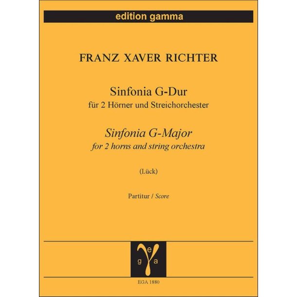 Sinfonia G-Dur