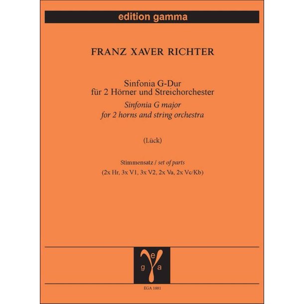 Sinfonia G-Dur