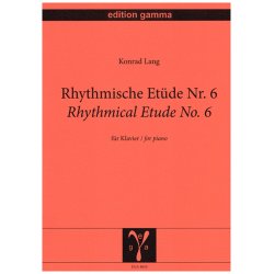 Rhythmische Et&uuml;de Nr. 6