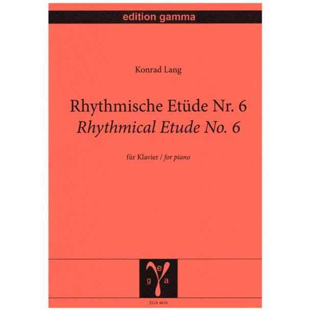 Rhythmische Et&uuml;de Nr. 6