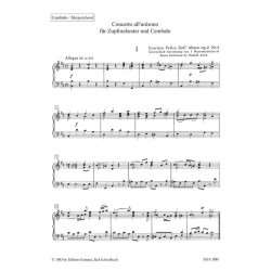 Concerto all'unisono opus 2 Nr. 8 h-moll