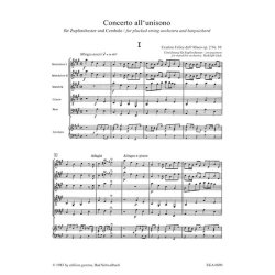 Concerto all'unisono op. 2 Nr. 10 A-Dur
