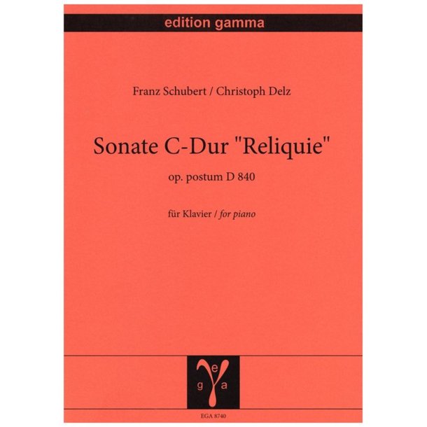 Sonate C-Dur Reliquie : Op. postum D 840