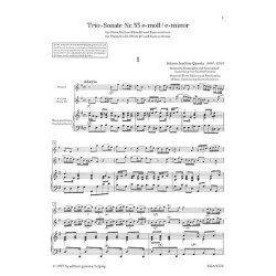 Trio Sonate Nr. 33 e-Moll