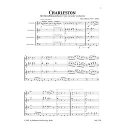 Charleston f&uuml;r Blockfl&ouml;tenorchester