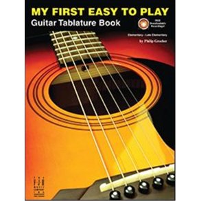 My First Easy To Play Guitar Tablature Book