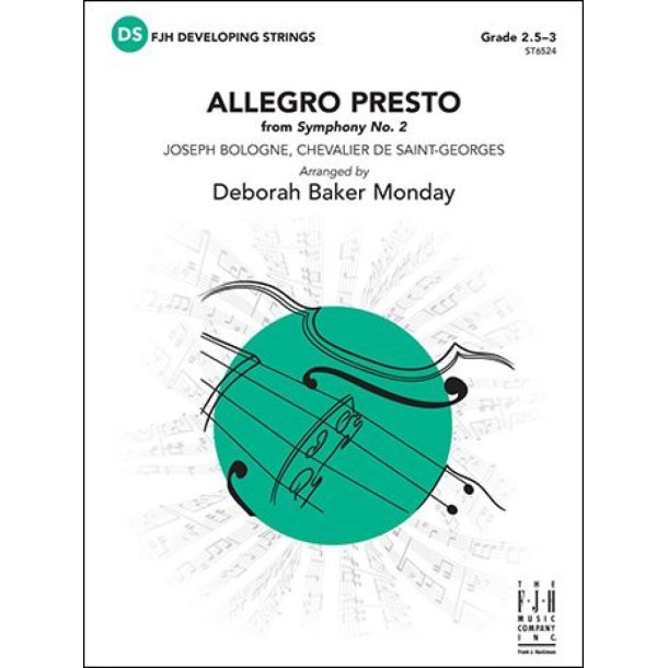Allegro Presto : From Symphony No. 2