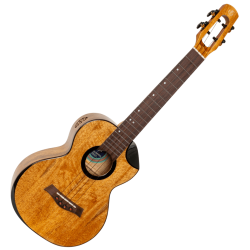Fireball Tenor Electro Ukulele - All Solid Mango : w/bag