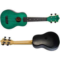 TUS35 Travel Ukulele - Green : w/bag