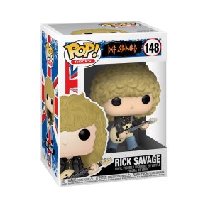 Pop Rocks Rick Savage Def Leppard Pop Vinyl