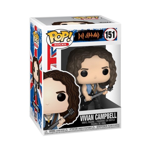 Pop Rocks Vivian Campbell Def Leppard Pop Vinyl