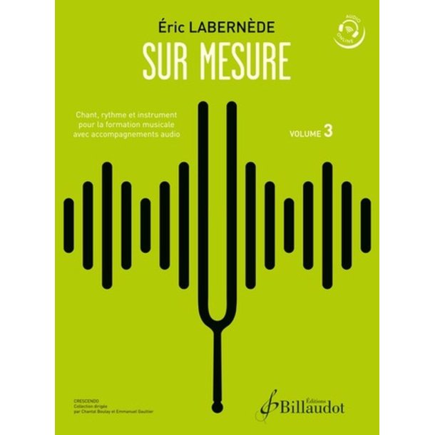 Sur Mesure. Volume 3 : Chant, rythme et instrument
