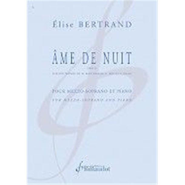 Ame De Nuit : Op. 12 Sur des Poemes de M. Maeterlink, C. Roy et V. Hugo