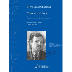 Concerto slave Op. 54 : for piano and orchestra