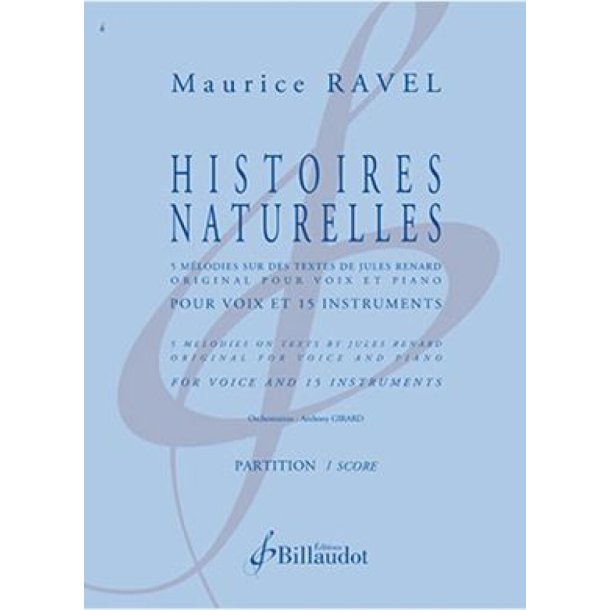 Histoires naturelles